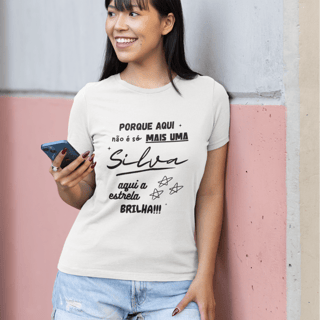 Nome do produto Baby Long Feminina Silva – Sua Estrela Brilha Aqui (Quality Adulto)