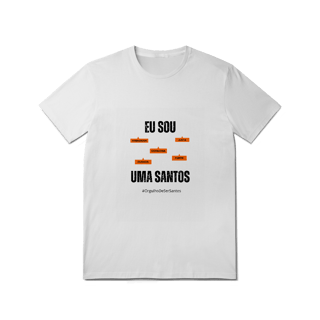 Nome do produto Camiseta Feminina Eu Sou Uma Santos – Nome Que Representa (Quality Adulto)