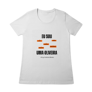 Nome do produto Baby Long Feminina Eu Sou Uma Oliveira – Nome Que Representa (Quality Adulto)