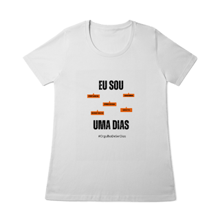 Nome do produto Baby Long Feminina Eu Sou Uma Dias – Nome Que Representa (Quality Adulto)