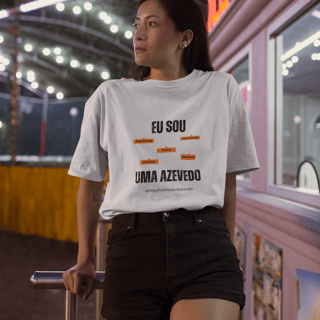 Nome do produto Camiseta Feminina Eu Sou Uma Azevedo – Nome Que Representa (Quality Adulto)