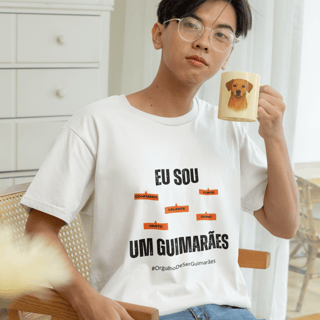 Nome do produto Camiseta Masculina Infanto-Juvenil Eu Sou um Guimarães – Nome Que Representa (Malha Quality)
