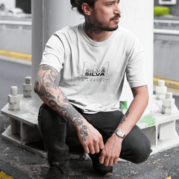 Camiseta Unissex “Silva, Mais que um Sobrenome, um Legado!” – Vista o Legado (Malha Quality)