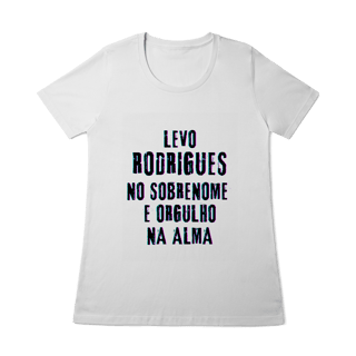 Nome do produto Baby Long Rodrigues no Nome, Orgulho na Alma (Malha Quality)
