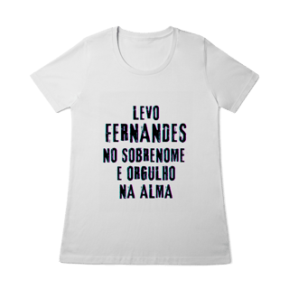 Nome do produto Baby Long Fernandes no Nome, Orgulho na Alma (Malha Quality)