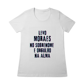 Nome do produto Baby Long Moraes no Nome, Orgulho na Alma (Malha Quality)