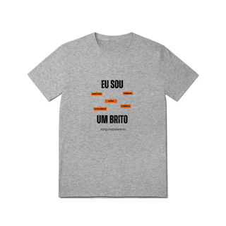 Nome do produto Camiseta Masculina Infanto-Juvenil Eu Sou um Brito – Nome Que Representa (Malha Quality)