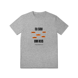 Nome do produto Camiseta Masculina Eu Sou Um Reis – Nome Que Representa (Malha Quality)