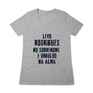 Nome do produto Baby Long Rodrigues no Nome, Orgulho na Alma (Malha Quality)