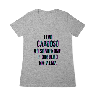 Nome do produto Baby Long Cardoso no Nome, Orgulho na Alma (Malha Quality)