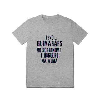Nome do produto Camiseta Unissex Guimarães no Nome, Orgulho na Alma (Malha Quality)