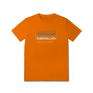 Nome do produto Camiseta Unissex “Carvalho, Mais que um Sobrenome, um Legado!” – Vista o Legado (Malha Quality)