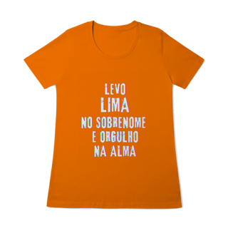 Nome do produto Baby Long Lima no Nome, Orgulho na Alma (Malha Quality)