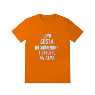 Nome do produto Camiseta Unissex Costa no Nome, Orgulho na Alma (Malha Quality)