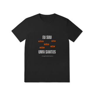 Nome do produto Camiseta Feminina Eu Sou Uma Santos – Nome Que Representa (Quality Adulto)