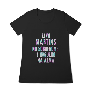 Nome do produto Baby Long Martins no Nome, Orgulho na Alma (Malha Quality)