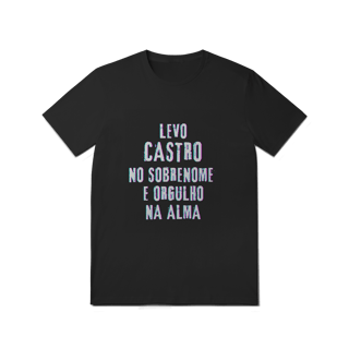 Nome do produto Camiseta Unissex Castro no Nome, Orgulho na Alma (Malha Quality)