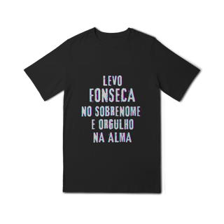 Nome do produto Camiseta Unissex Infanto-Juvenil Fonseca no Nome, Orgulho na Alma (Malha Quality)