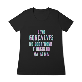 Nome do produto Baby Long Gonçalves no Nome, Orgulho na Alma (Malha Quality)