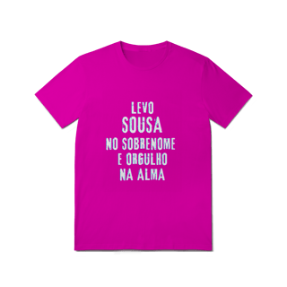 Nome do produto Camiseta Unissex Sousa no Nome, Orgulho na Alma (Malha Quality)