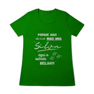 Nome do produto Baby Long Feminina Silva – Sua Estrela Brilha Aqui (Quality Adulto)
