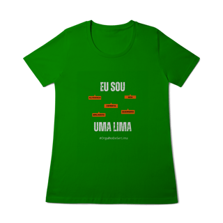 Nome do produto Baby Long Feminina Eu Sou Uma Lima – Nome Que Representa (Quality Adulto)