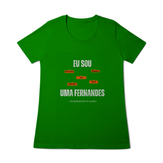 Nome do produto Baby Long Feminina Eu Sou Uma Fernandes – Nome Que Representa (Quality Adulto)