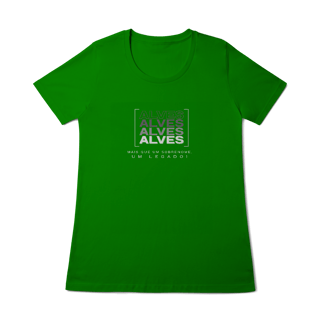 Nome do produto Baby Long “Alves, Mais que um Sobrenome, um Legado!” – Vista o Legado (Malha Quality)