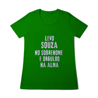 Nome do produto Baby Long Souza no Nome, Orgulho na Alma (Malha Quality)