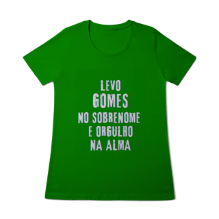 Nome do produto Baby Long Gomes no Nome, Orgulho na Alma (Malha Quality)