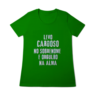 Nome do produto Baby Long Cardoso no Nome, Orgulho na Alma (Malha Quality)