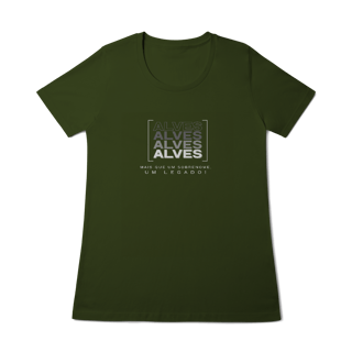 Nome do produto Baby Long “Alves, Mais que um Sobrenome, um Legado!” – Vista o Legado (Malha Quality)