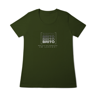 Nome do produto Baby Long “Brito, Mais que um Sobrenome, um Legado!” – Vista o Legado (Malha Quality)