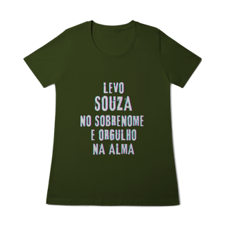 Nome do produto Baby Long Souza no Nome, Orgulho na Alma (Malha Quality)