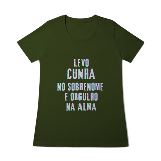 Nome do produto Baby Long Cunha no Nome, Orgulho na Alma (Malha Quality)