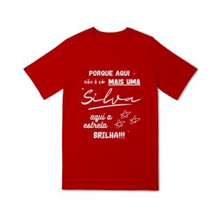 Nome do produto Camiseta Feminina Silva Infanto-juvenil – Sua Estrela Brilha Aqui (Quality Infantil - 10 a 14 anos)