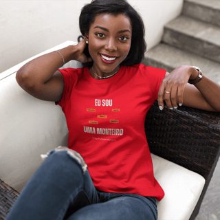Nome do produto Baby Long Feminina Eu Sou Uma Monteiro – Nome Que Representa (Quality Adulto)