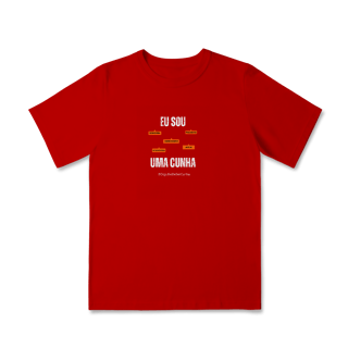 Nome do produto Camiseta Infantil Feminina Eu Sou Uma Cunha – Nome Que Representa (Quality Infantil - 2 a 8 anos)