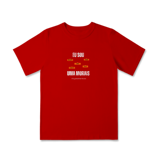 Nome do produto Camiseta Infantil Feminina Eu Sou Uma Morais – Nome Que Representa (Quality Infantil - 2 a 8 anos)