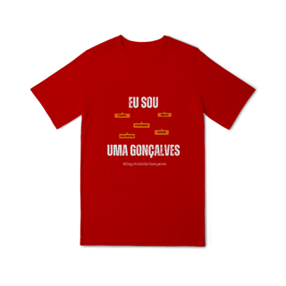 Nome do produto Camiseta Feminina Infanto-Juvenil Eu Sou uma Gonçalves – Nome Que Representa (Quality Infantil - 10 a 14 anos)
