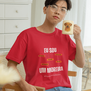 Nome do produto Camiseta Masculina Infanto-Juvenil Eu Sou um Moreira – Nome Que Representa (Malha Quality)