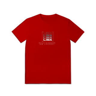 Nome do produto Camiseta Unissex “Lima, Mais que um Sobrenome, um Legado!” – Vista o Legado (Malha Quality)