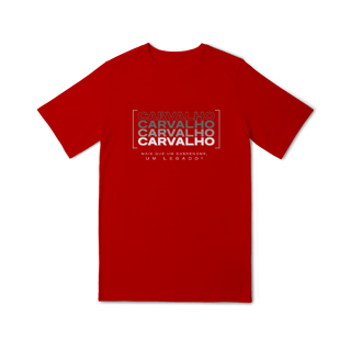 Nome do produto Camiseta Unissex Infanto-Juvenil “Carvalho, Mais que um Sobrenome, um Legado!” – Vista o Legado (Malha Quality)
