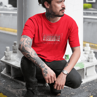 Nome do produto Camiseta Unissex “Correia, Mais que um Sobrenome, um Legado!” – Vista o Legado (Malha Quality)