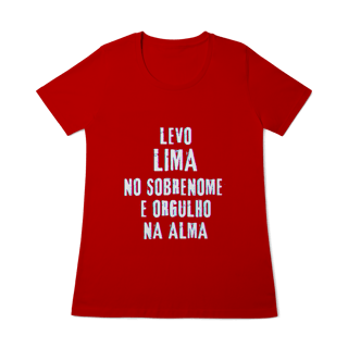 Nome do produto Baby Long Lima no Nome, Orgulho na Alma (Malha Quality)