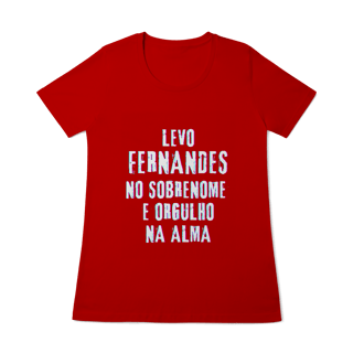 Nome do produto Baby Long Fernandes no Nome, Orgulho na Alma (Malha Quality)