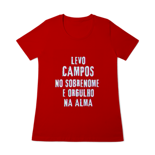 Nome do produto Baby Long Campos no Nome, Orgulho na Alma (Malha Quality)