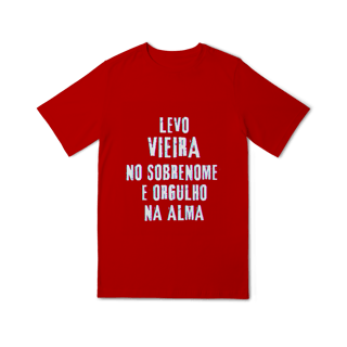 Nome do produto Camiseta Unissex Infanto-Juvenil Vieira no Nome, Orgulho na Alma (Malha Quality)