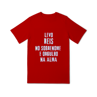 Nome do produto Camiseta Unissex Infanto-Juvenil Reis no Nome, Orgulho na Alma (Malha Quality)