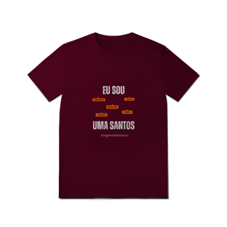 Nome do produto Camiseta Feminina Eu Sou Uma Santos – Nome Que Representa (Quality Adulto)